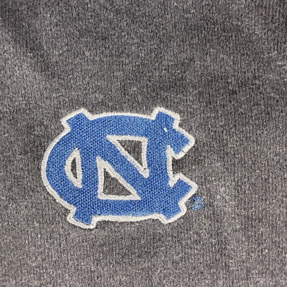 Champion Mens UNC Tar Heels Quarter Zip Pullover Gray Heather XL University NC - Picture 5 of 11